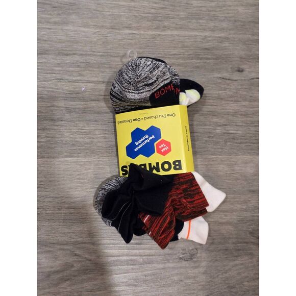 Bombas Performance Running Midweight Ankle Socks- 3-PK - Picture 6 of 7